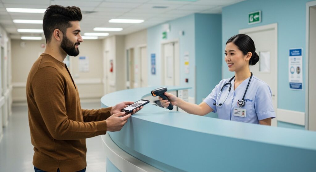 병원에서의 모바일 신분증 활용