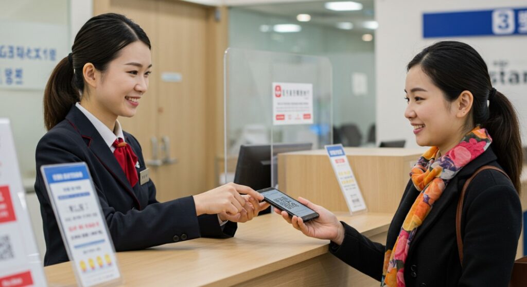 은행에서의 모바일 신분증 활용