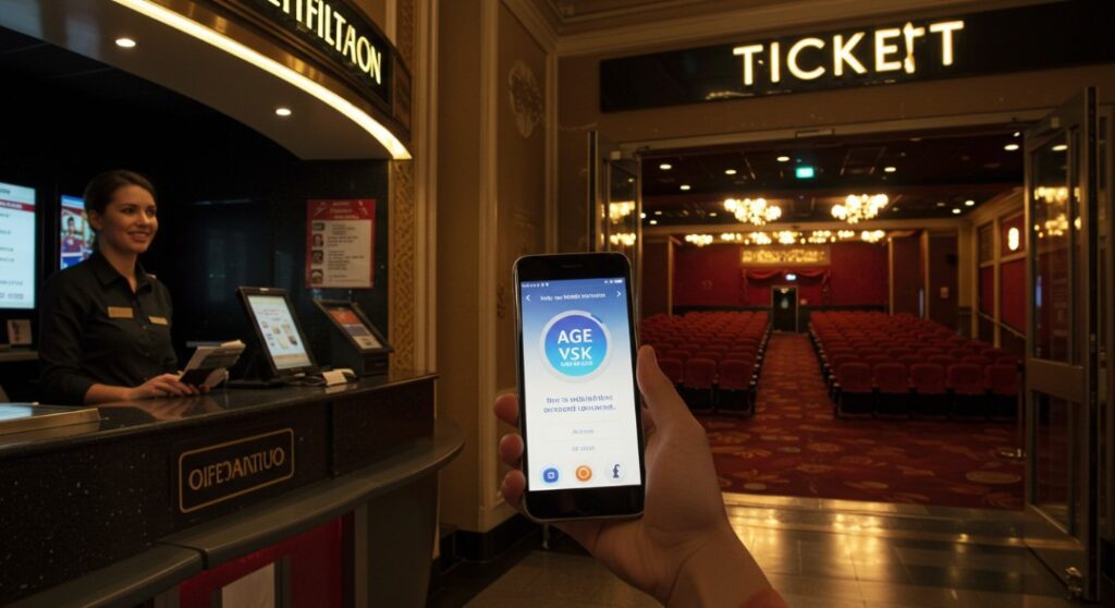 영화관에서의 모바일 신분증 활용